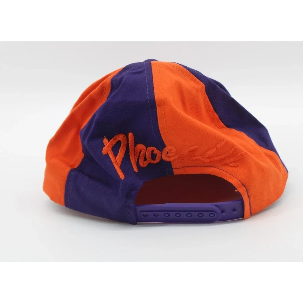 Phoenix Suns Hat Adjustable  NBA Official Tag  Snap Back  AJD Color Block 90s